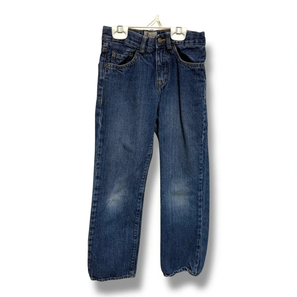 Kids Boys Jeans Straight Fit Blue Denim Pants Size 7 The Children's Place‎